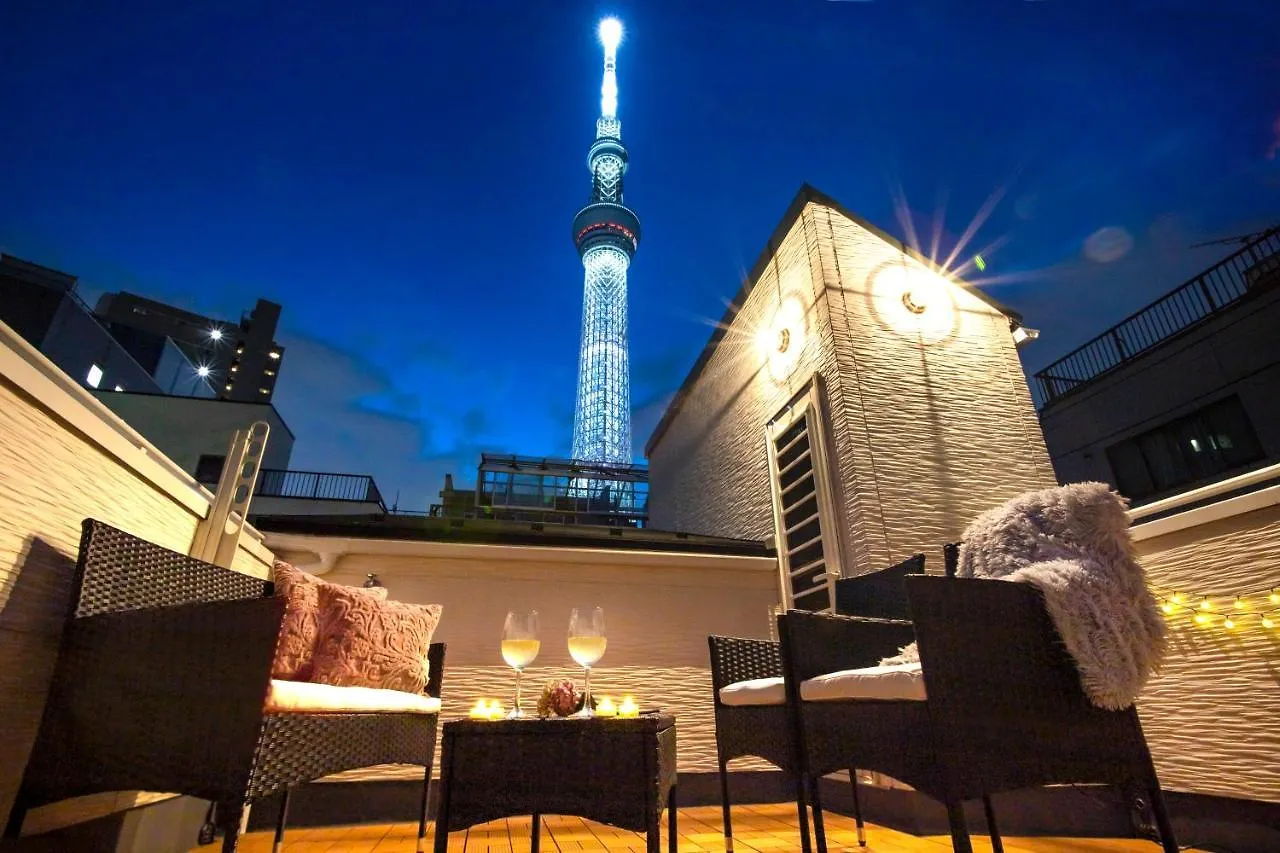 Skytree View Oshiage Apartment Tokyo 0*,